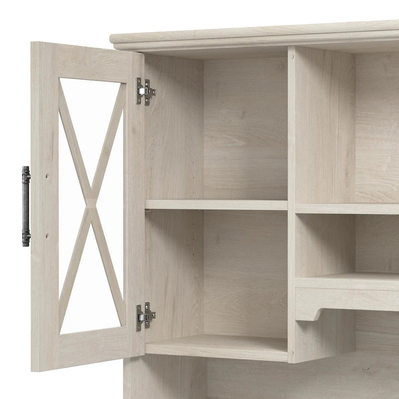 60W Sideboard-Buffetschrank mit Aufsatz
