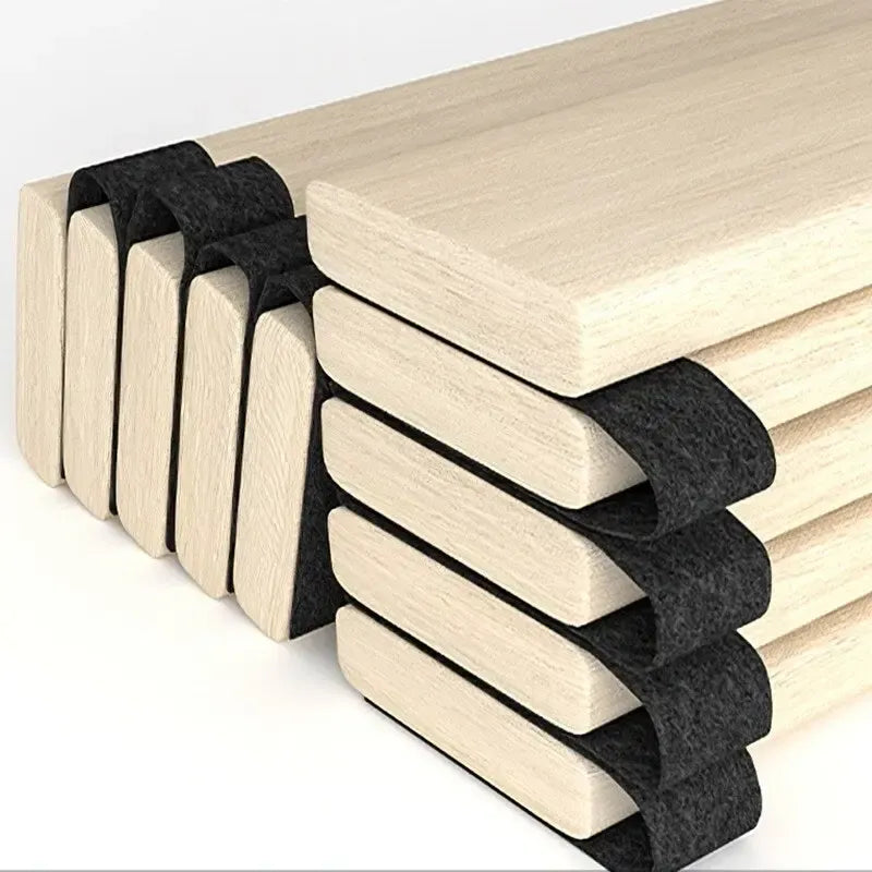Lit plateforme moderne en velours avec tête de lit rembourrée pour chambre