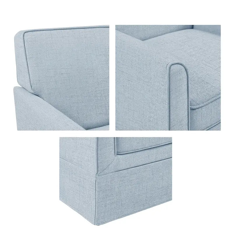 Sessel im nordischen Stil mit abnehmbarem Bezug - 30W x 30.5D x 33H