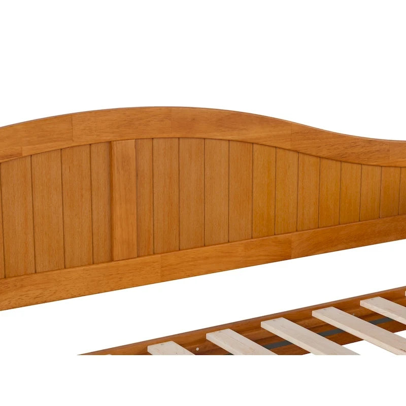 Tagesbett aus Holz mit Ausziehbett in Einzelbettgröße