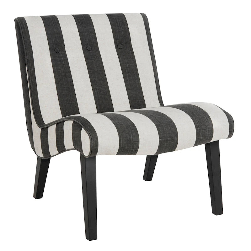 Fauteuil vert forêt du milieu du siècle - 25.2 x 29.9 x 30.7 - 25Wx30Dx31H