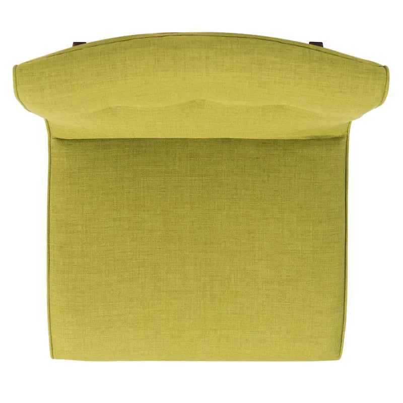 Fauteuil vert forêt du milieu du siècle - 25.2 x 29.9 x 30.7 - 25Wx30Dx31H