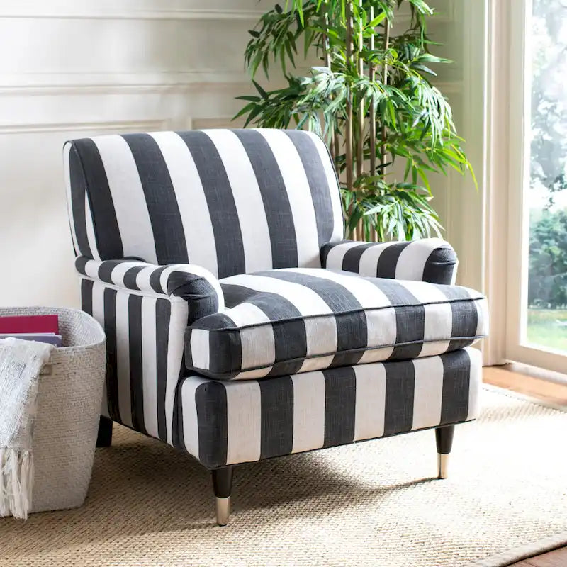 Fauteuil club multicolore de style nordique - 29Wx34Dx32H