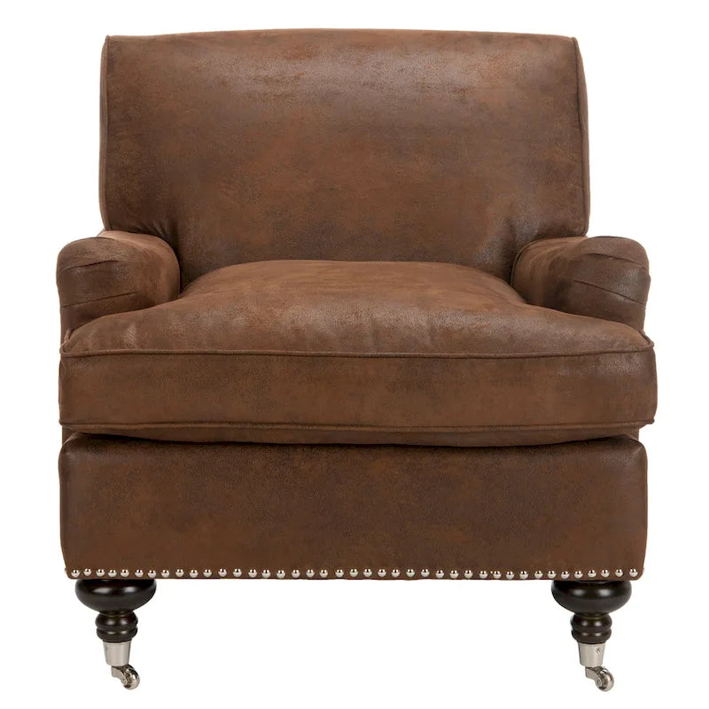 Fauteuil club multicolore de style nordique - 29Wx34Dx32H