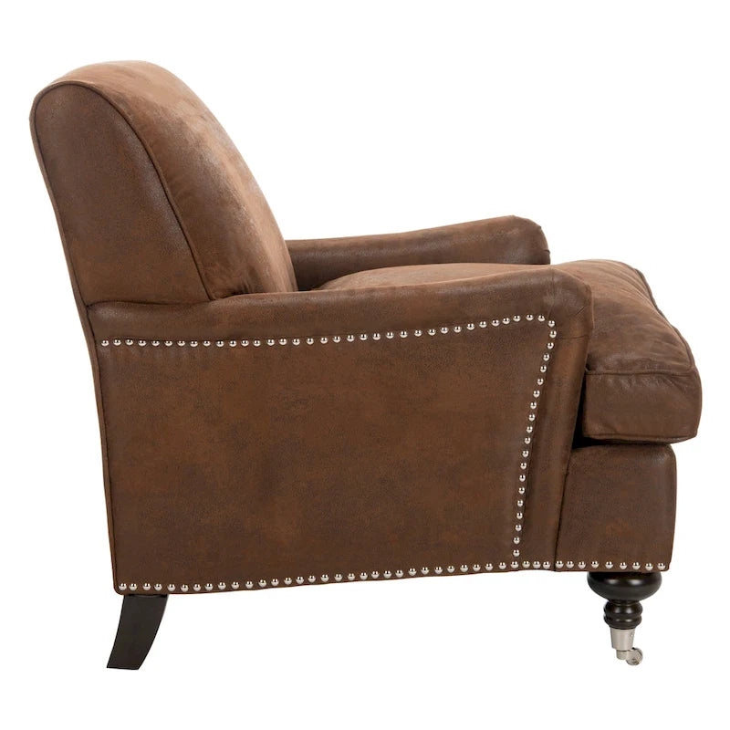Fauteuil club multicolore de style nordique - 29Wx34Dx32H