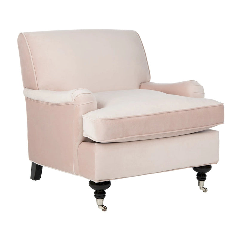 Fauteuil club multicolore de style nordique - 29Wx34Dx32H