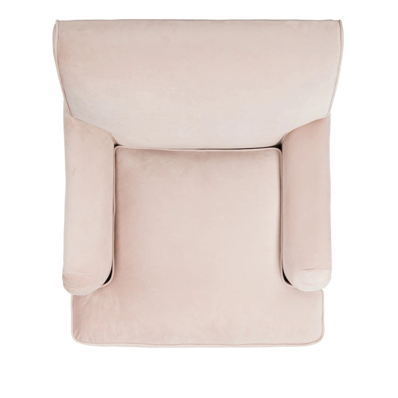 Fauteuil club multicolore de style nordique - 29Wx34Dx32H
