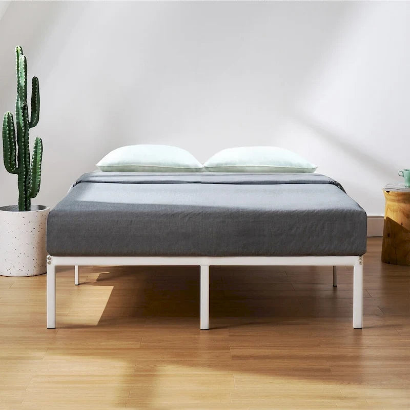 Estructura de cama con plataforma metálica de 14 pulgadas