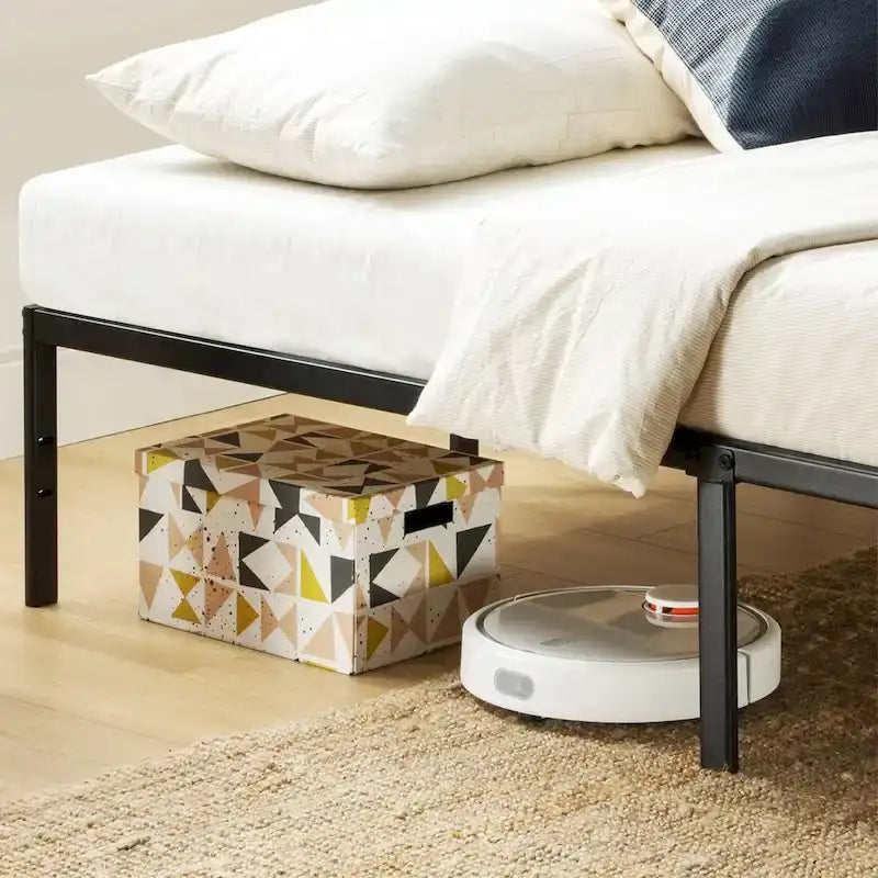 Estructura de cama con plataforma metálica de 14 pulgadas