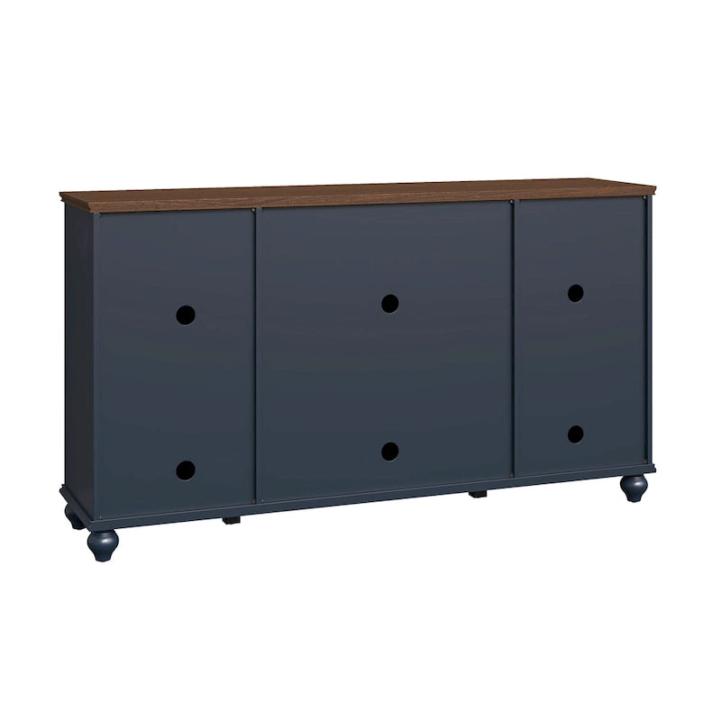 Küchenbuffet im Vintage-Stil, Sideboard mit Schubladen - 63 Zoll breit